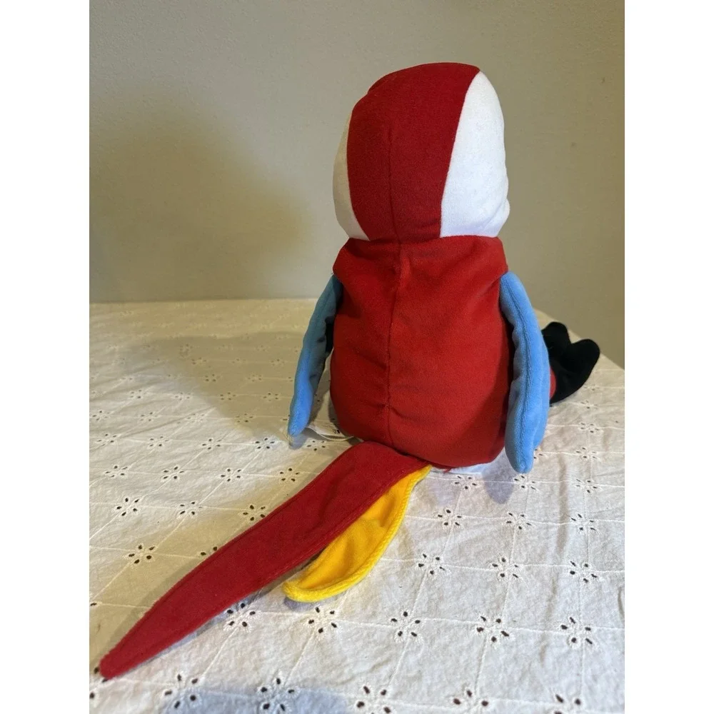 VeggieTales Pirates Who Don't Do Anything Parrot Puppet Plush Toy‎ VBS Rare 11'